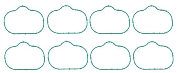 Permaseal Intake Manifold Gasket MS3832