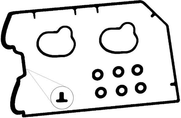 Permaseal Valve Cover Gasket Set RC3075K