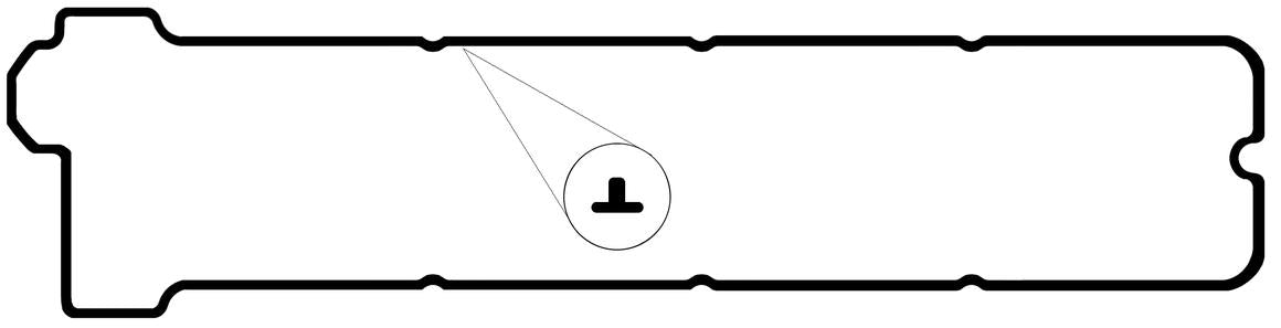 Permaseal Valve Cover Gasket RC3154