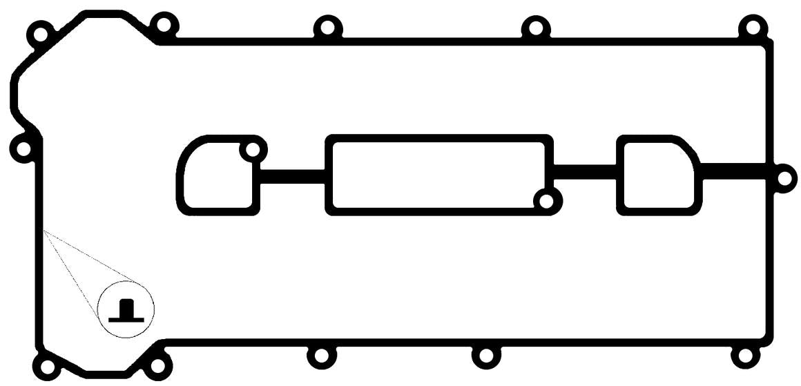 Permaseal Valve Cover Gasket RC3159