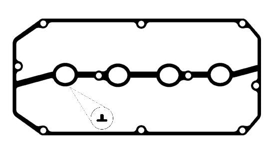 Permaseal Valve Cover Gasket RC3182