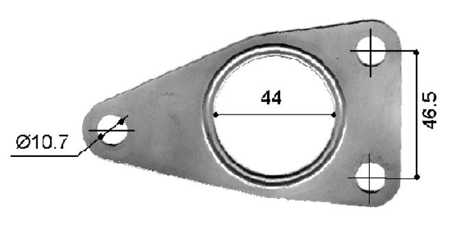 Permaseal Turbo Inlet Gasket TUR011