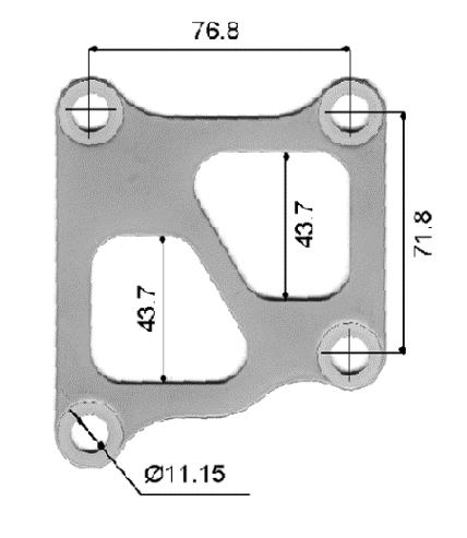 Permaseal Turbo Inlet Gasket TUR031