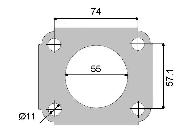 Permaseal Turbo Inlet Gasket TUR045