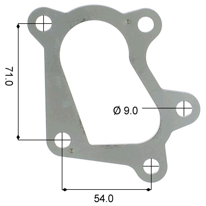 Permaseal Turbo Outlet Gasket TUR062
