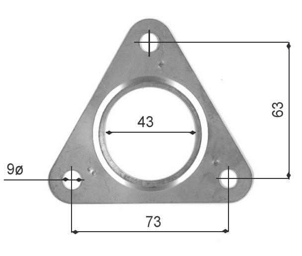 Permaseal Turbo Outlet Gasket TUR068