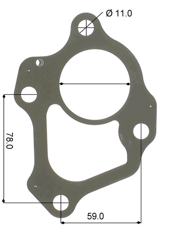 Permaseal Turbo Inlet Gasket TUR076