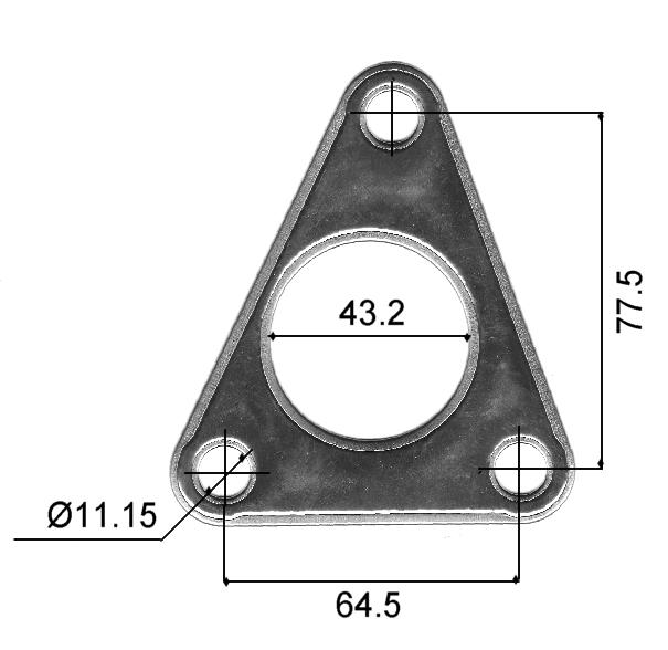 Permaseal Turbo Inlet Gasket TUR087