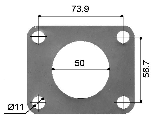 Permaseal Turbo Inlet Gasket TUR092