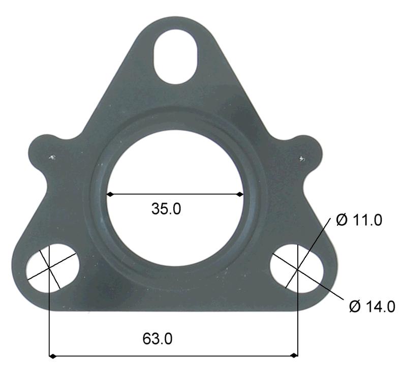 Permaseal Turbo Inlet Gasket TUR100