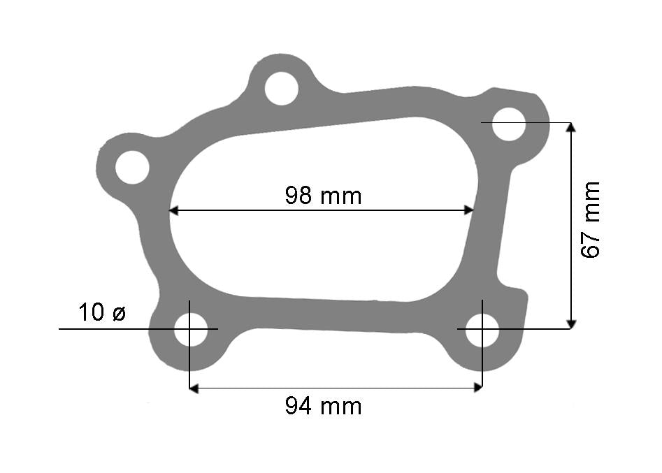 Permaseal Turbo Outlet Gasket TUR102