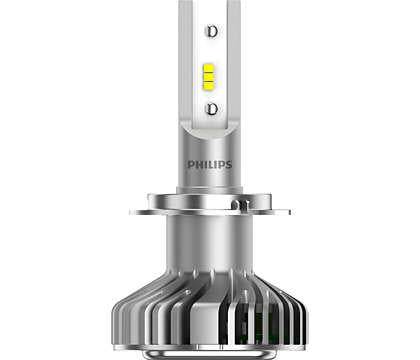 Philips LED H7 Headlight Globe with Penlight 11972ULX2PL