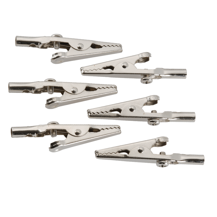 PROJECTA Alligator Test Clips 6 Pack AC201