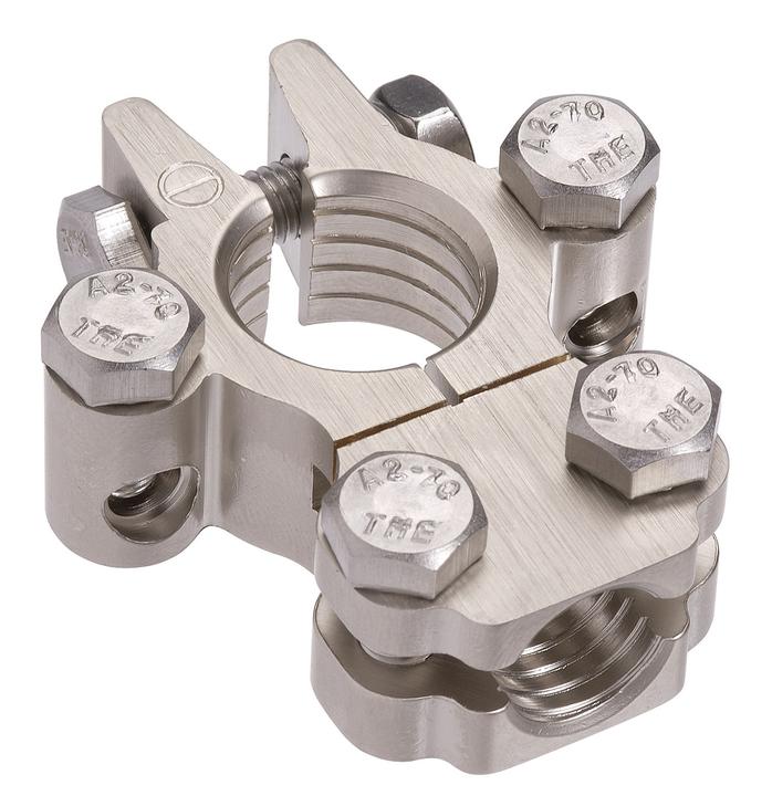 PROJECTA Satin Forged HD Brass Battery Terminal Negative BT820H-N1