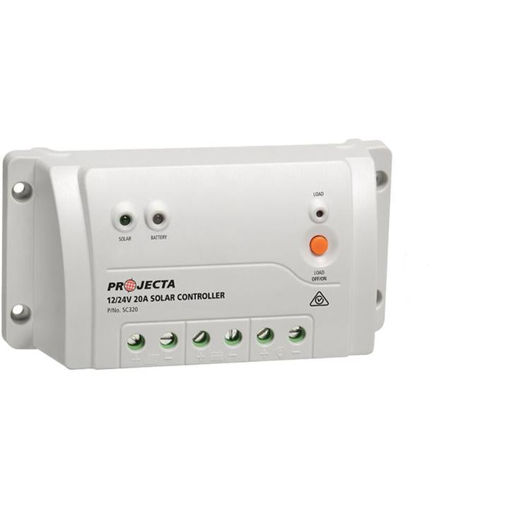 PROJECTA 20A 12/24V Solar Charge Controller 3 Stage Auto SC320