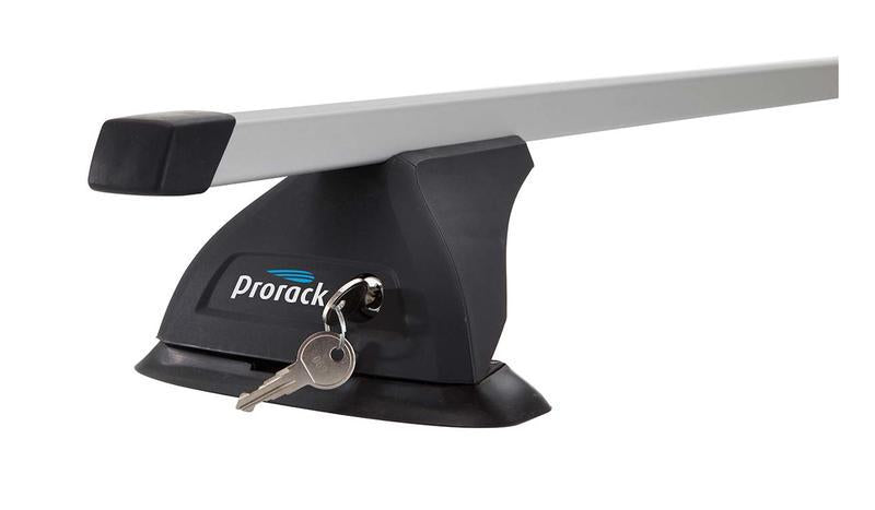 Prorack Standard Through Bar 75kg Max Aluminium Silver 120cm Pair P16