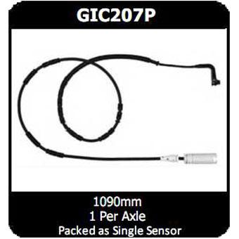Protex Brake Pad Wear Sensor GIC207P