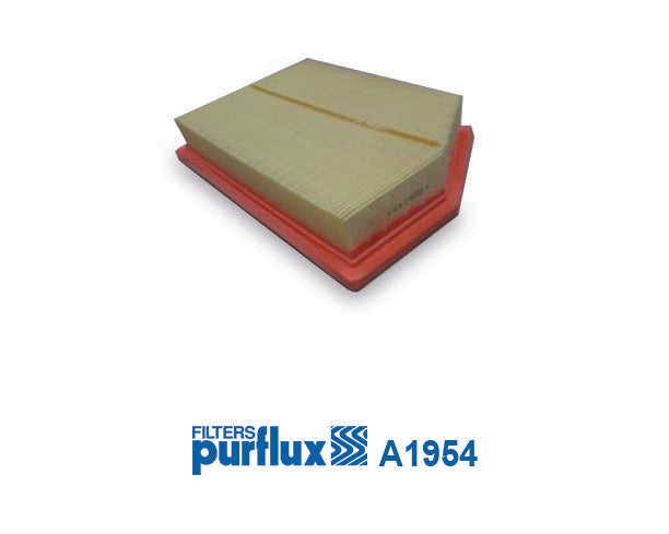 Purflux Air Filter 268x185x44mm A1954