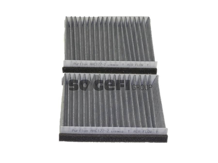 Purflux Cabin Air Filter Carbon Activated Pair AHC177-2