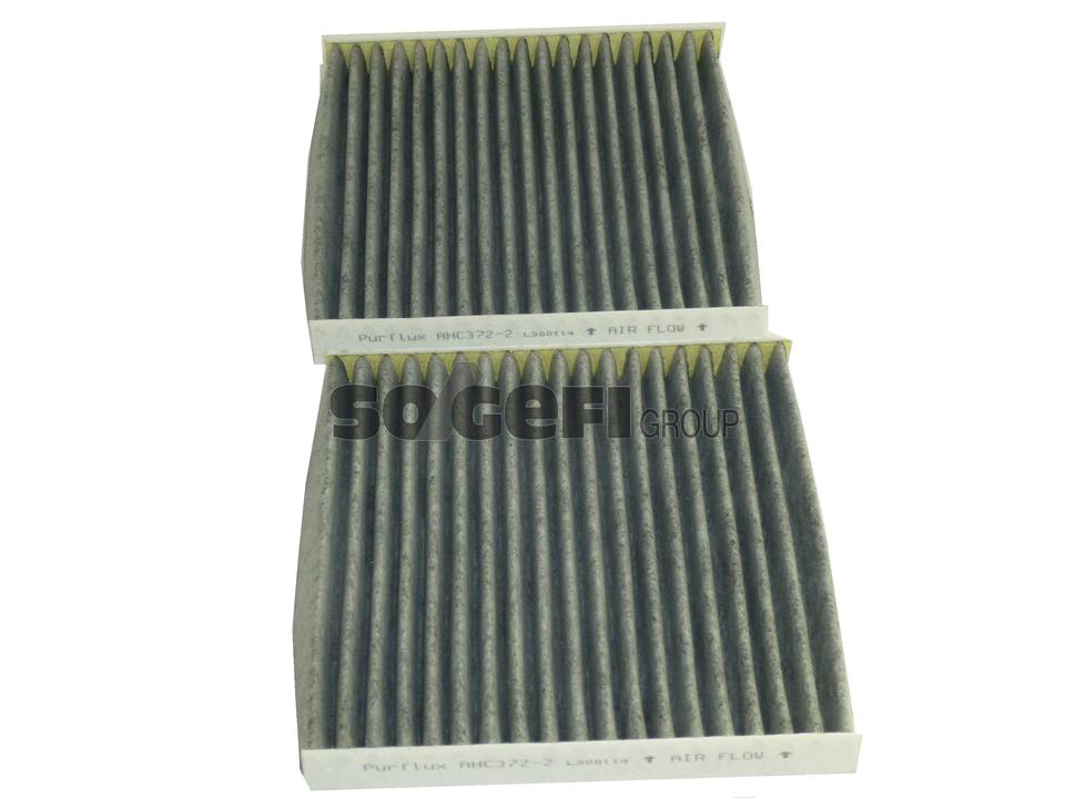 Purflux Cabin Air Filter Carbon Activated Pair AHC372-2