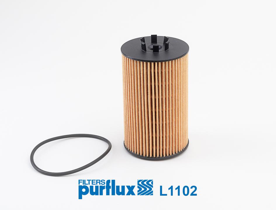 Purflux Oil Filter 127mm H 30mm Int Dia 73mm Ext Dia L1102