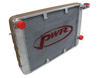 PWR Radiator (Suits SPAL Fan) fits Commodore VB-VK Chev PWR0328SP