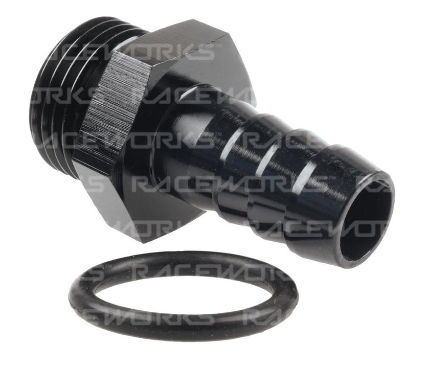Raceworks O-Ring Port An-10 To 1/2"" ( An-8) Barb