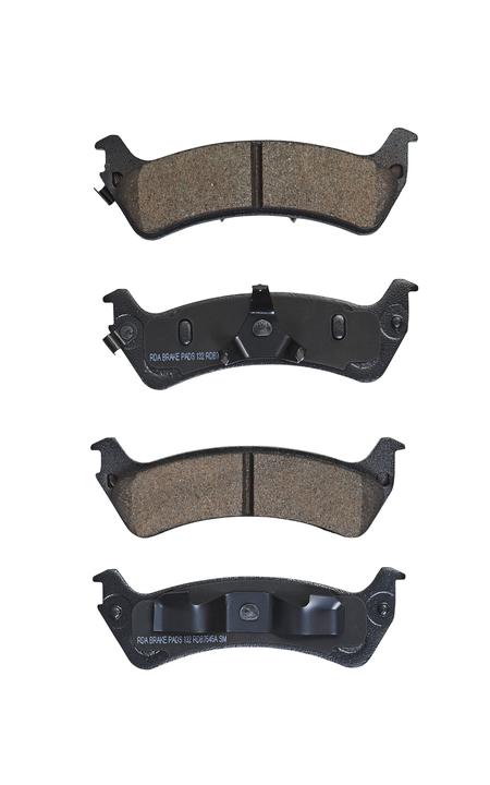 RDA GP Max Brake Pad Set Rear RDB7545A