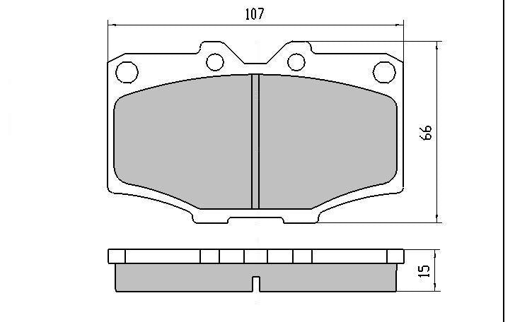 RDA Phantom Ceramic Brake Pad Set Front RDC288