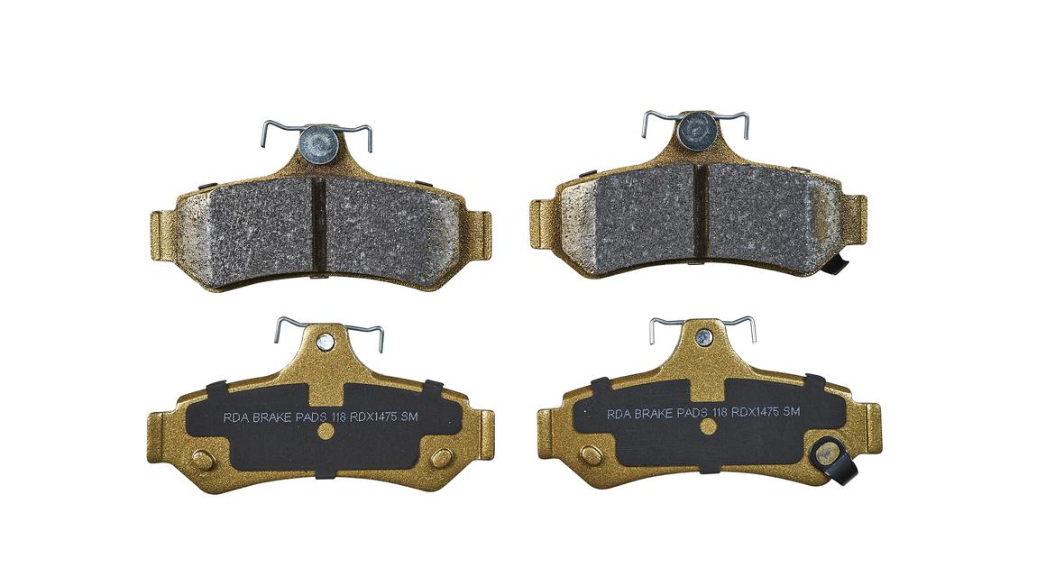 RDA Brakes Extreme Brake Pad Set Rear RDX1475SM