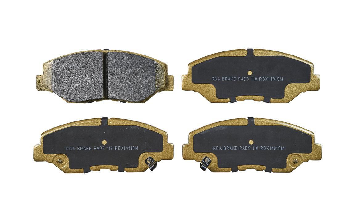 RDA Brakes Extreme Brake Pad Set Front RDX1481SM