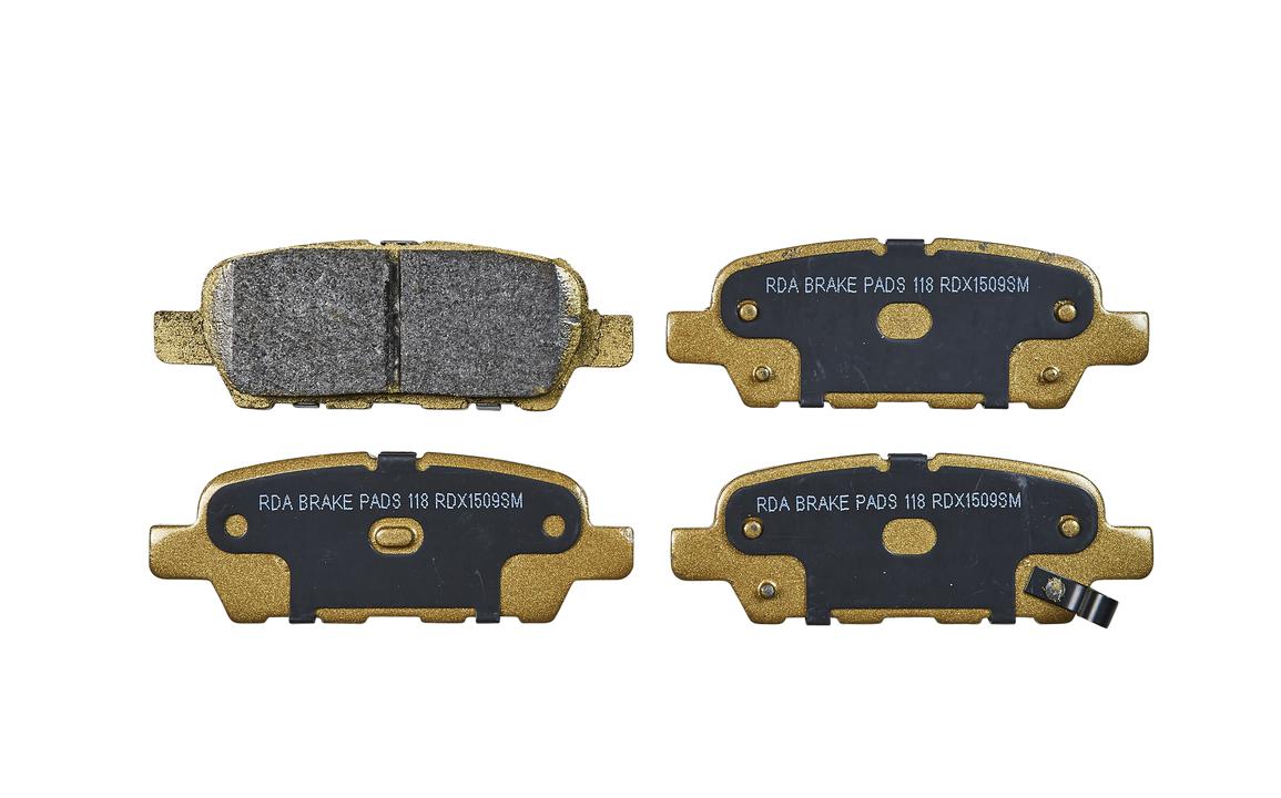 RDA Brakes Extreme Brake Pad Set Rear RDX1509SM
