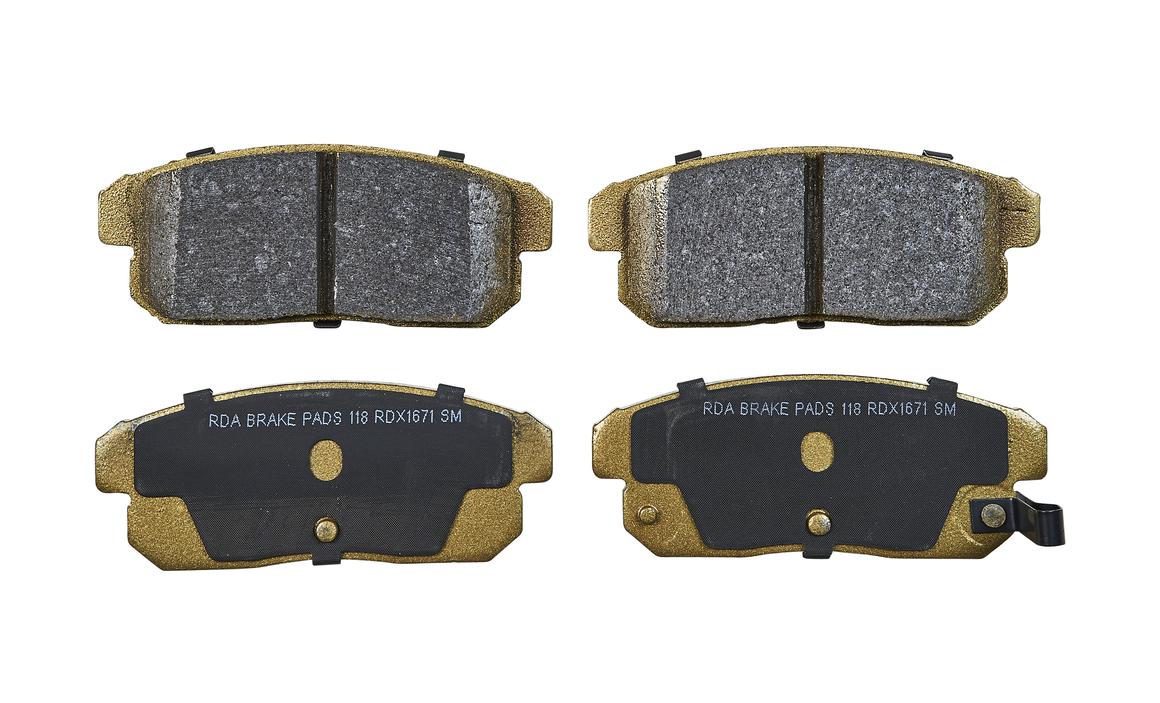 RDA Brakes Extreme Brake Pad Set Rear RDX1671SM