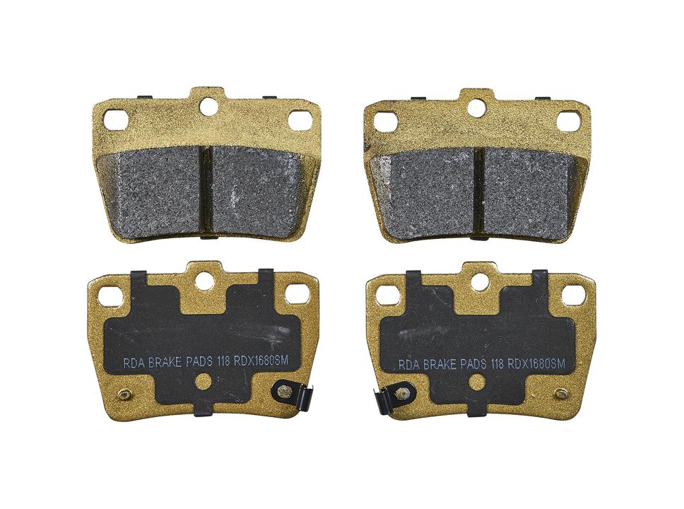 RDA Brakes Extreme Brake Pad Set Rear RDX1680SM