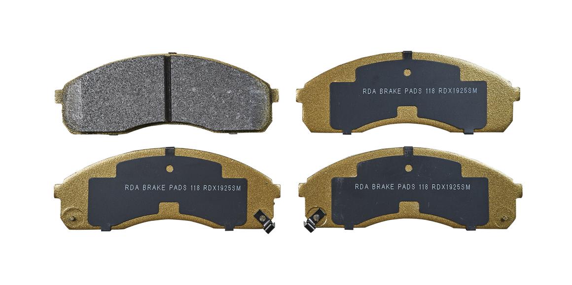 RDA Brakes Extreme Brake Pad Set Front RDX1925SM
