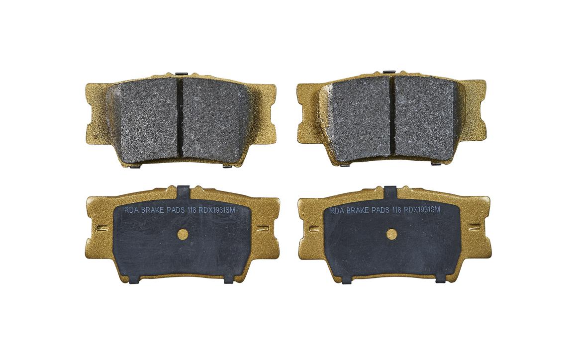 RDA Brakes Extreme Brake Pad Set Rear RDX1931SM