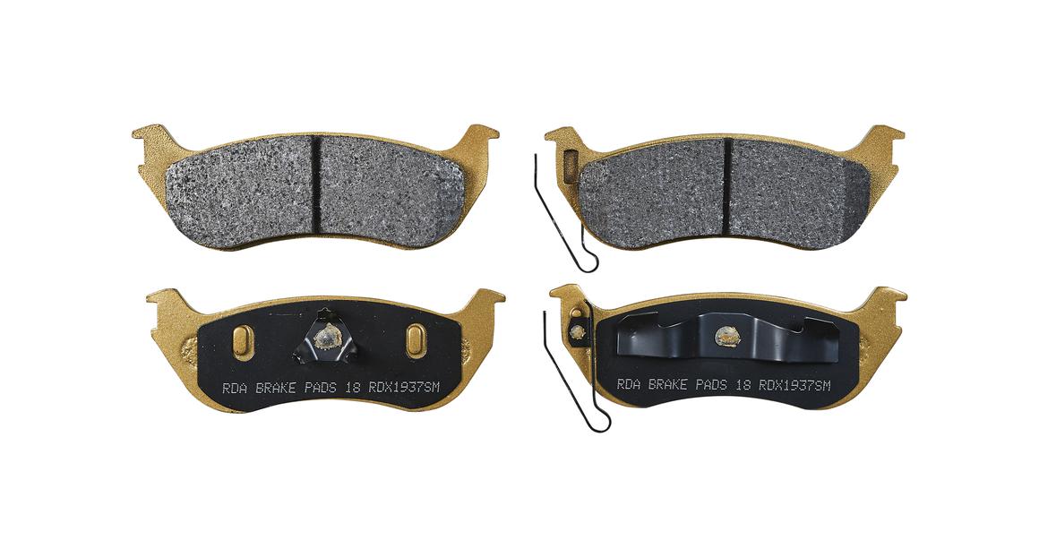RDA Brakes Extreme Brake Pad Set Rear RDX1937SM
