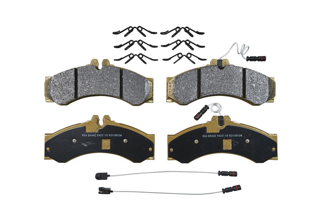 RDA Brakes Extreme Brake Pad Set Front/Rear RDX1961SM