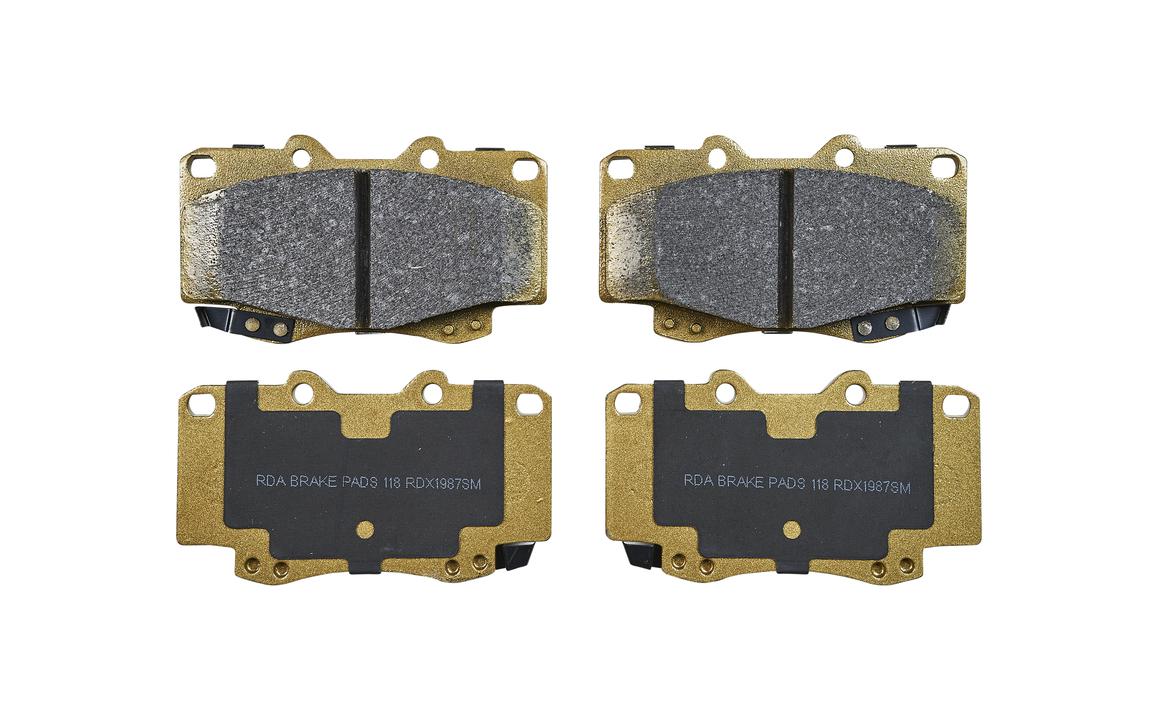 RDA Brakes Extreme Brake Pad Set Front RDX1987SM