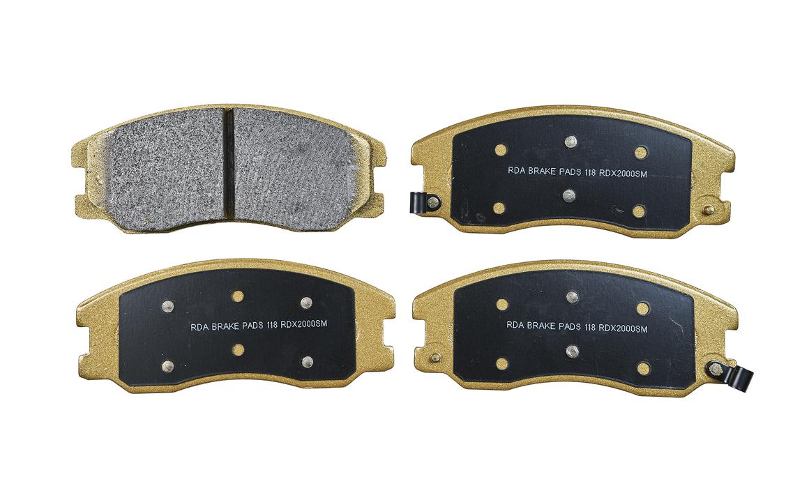RDA Brakes Extreme Brake Pad Set Front RDX2000SM