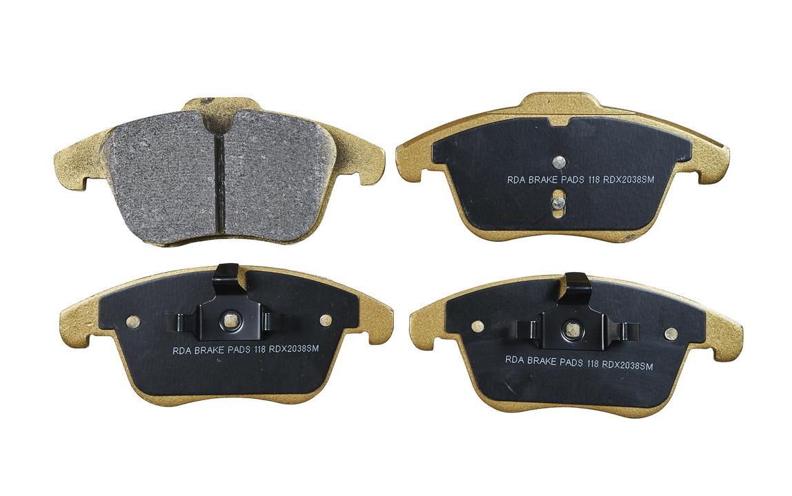 RDA Brakes Extreme Brake Pad Set Front RDX2038SM