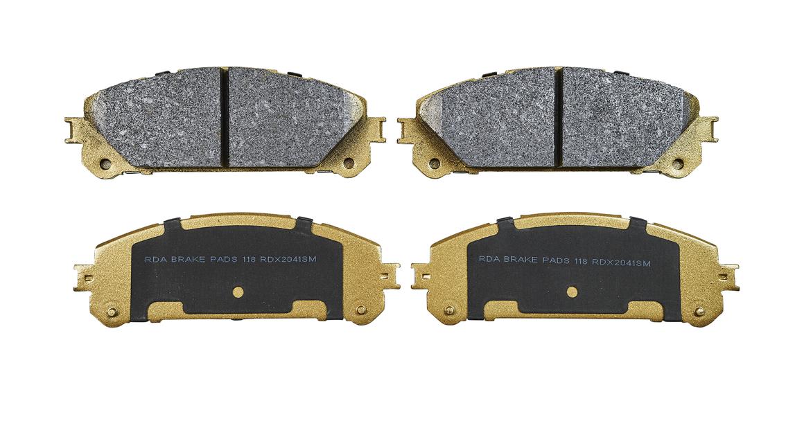 RDA Brakes Extreme Brake Pad Set Front RDX2041SM