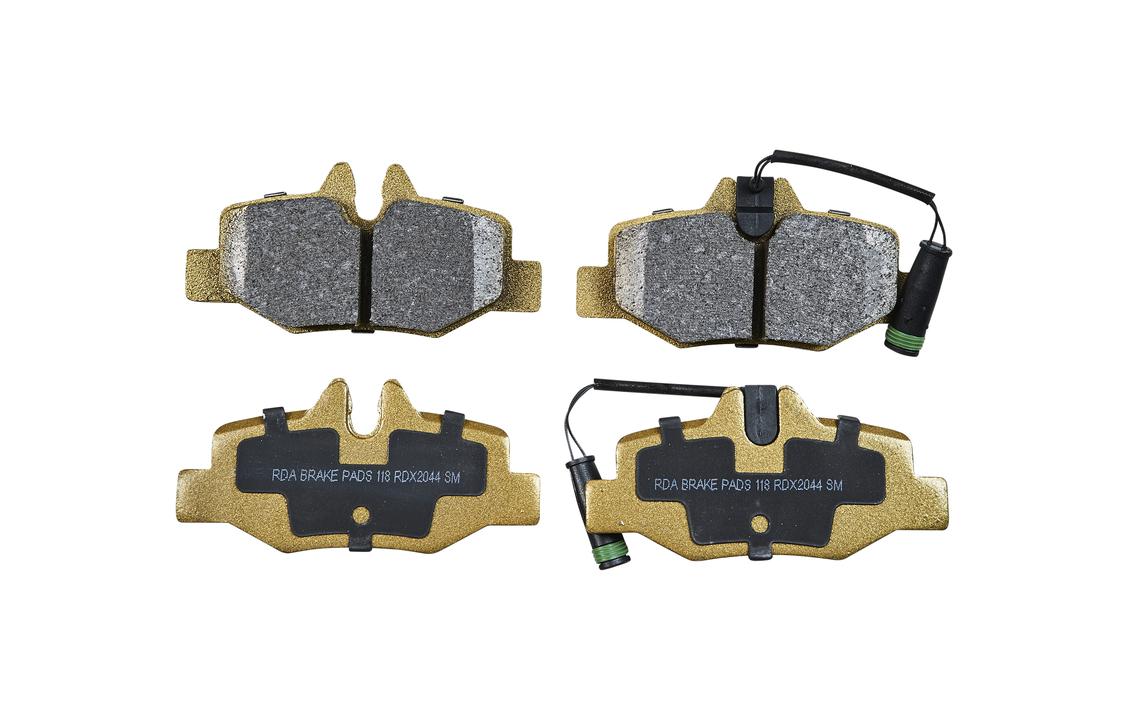 RDA Brakes Extreme Brake Pad Set Rear RDX2044SM