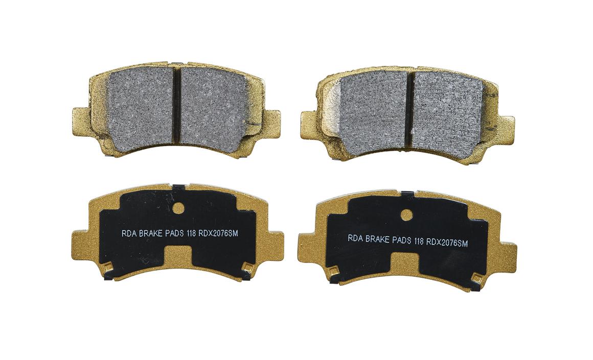RDA Brakes Extreme Brake Pad Set Front RDX2076SM