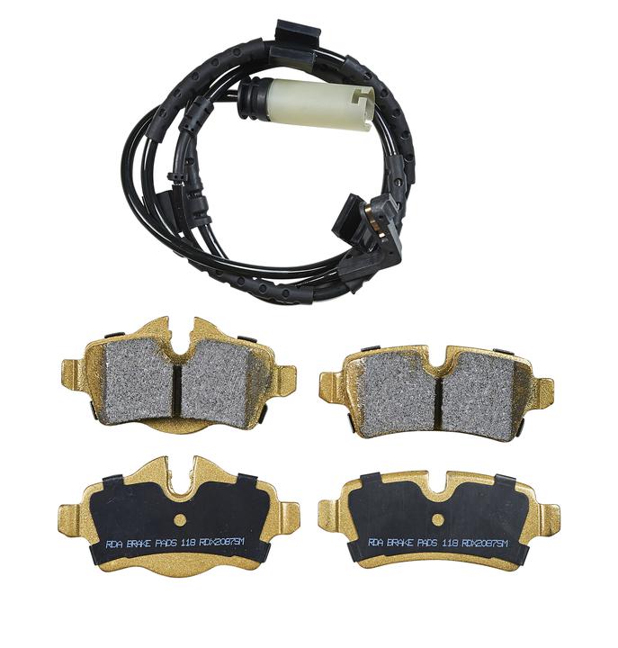 RDA Brakes Extreme Brake Pad Set Rear RDX2087SM
