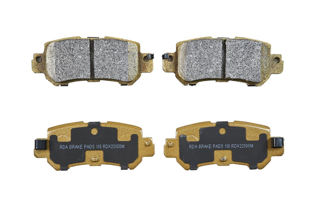 RDA Brakes Extreme Brake Pad Set Rear RDX2210SM