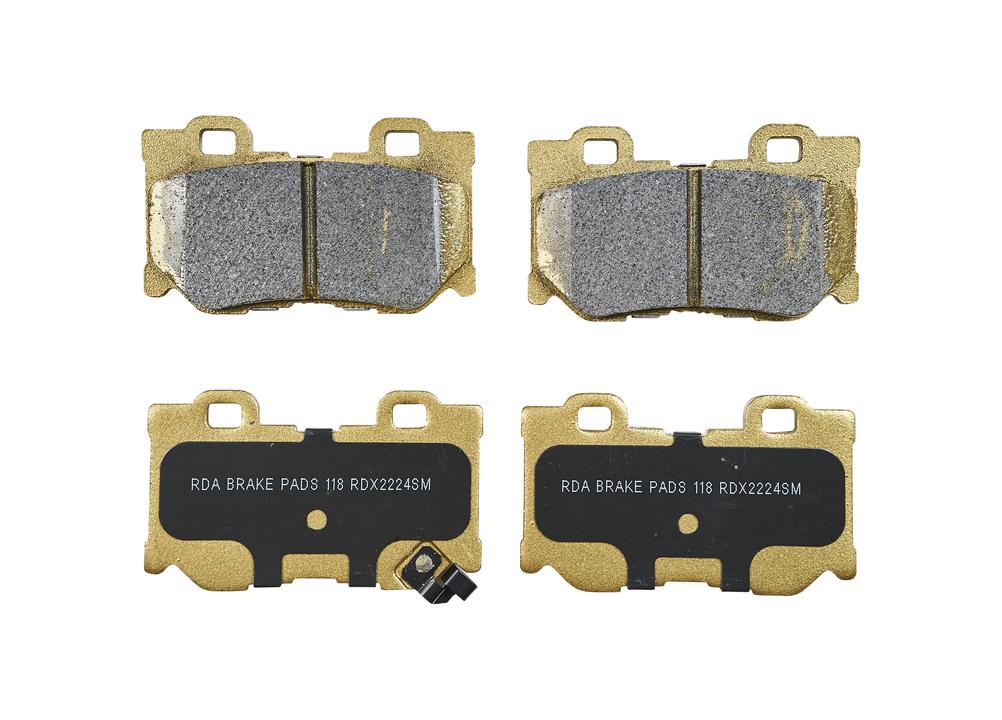 RDA Brakes Extreme Brake Pad Set Rear RDX2224SM