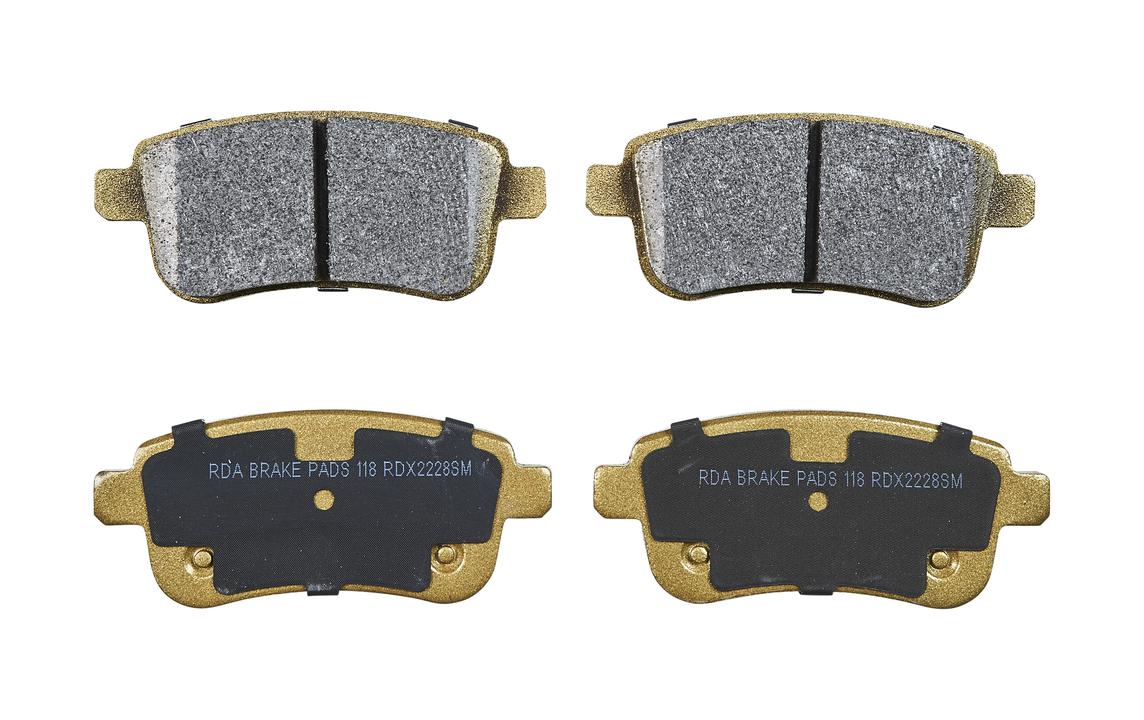 RDA Brakes Extreme Brake Pad Set Rear RDX2228SM