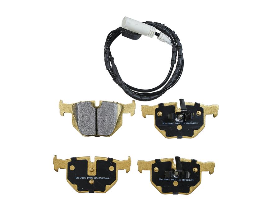 RDA Brakes Extreme Brake Pad Set Rear RDX2246SM