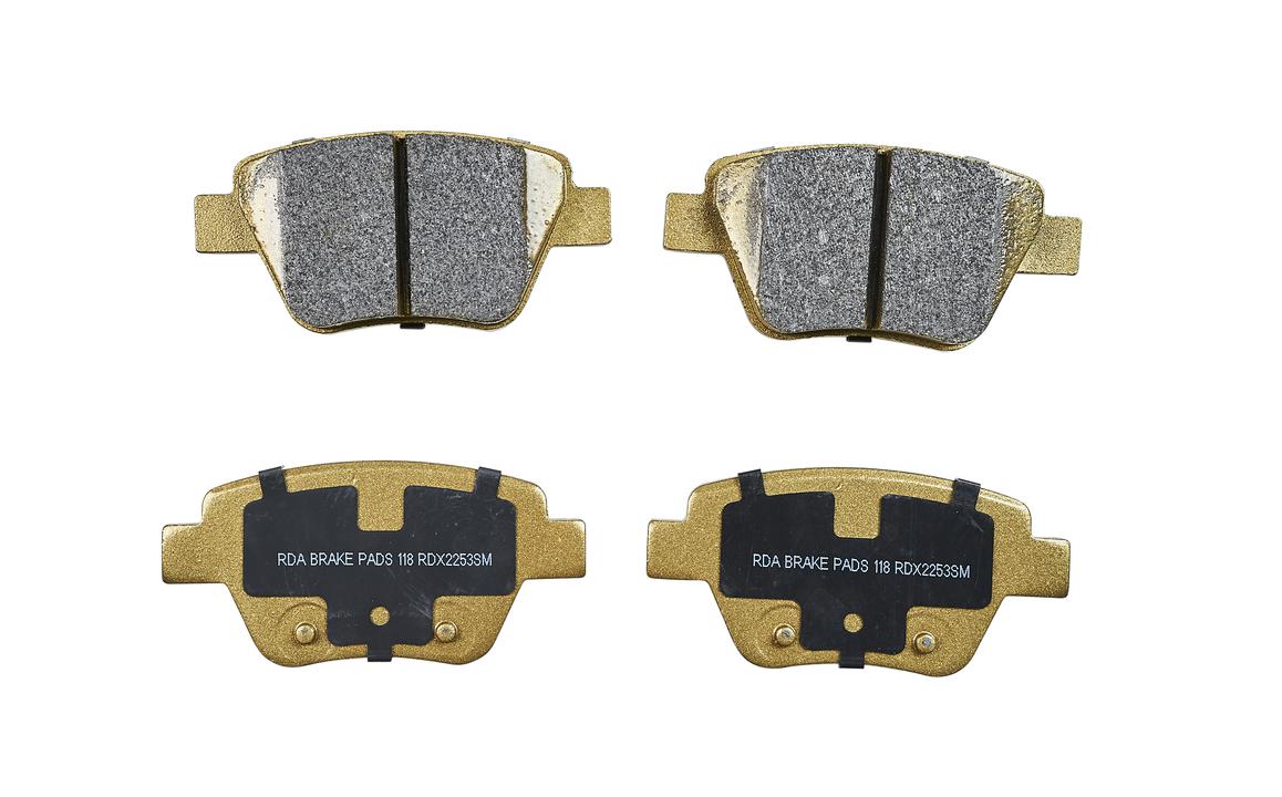 RDA Brakes Extreme Brake Pad Set Rear RDX2253SM